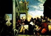 Paolo  Veronese feast in the house of simon oil on canvas